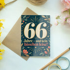 Elegante Geburtstagskarte zum 66. Geburtstag mit goldener 66|p:2021184|h:13fe0ef18ee15fffc177c976582875e0