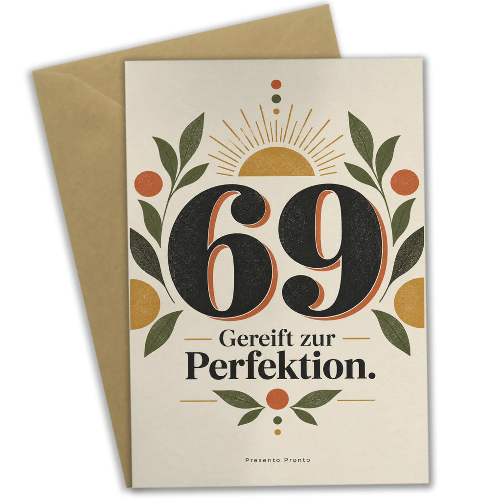 Elegante Geburtstagskarte zum 69. Geburtstag mit großer Zahl 69|p:2021196|h:b227b6bdc9e89b20bc50a4da5b97faf0