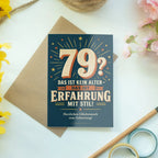 Lustige Geburtstagskarte zum 79. Geburtstag für Männer|p:2021203|h:49e7df7e944008c255fa47382a2c6b3f