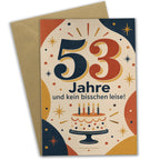 Lustige Geburtstagskarte zum 53. Geburtstag mit Zahl 53|p:2021242|h:786d37aa9c61fa8a51ca13a271aa6520