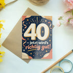Festliche Geburtstagskarte zum 40. Geburtstag mit Zahl 40|p:2021247|h:aed5762507c6d8c58d45c0277d7aced6