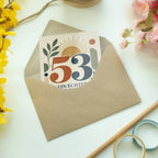 Coole Geburtstagskarte zum 53. Geburtstag mit großer Zahl 53|p:2021259|h:c98c5d51d73235ed1a92206ced65af1e