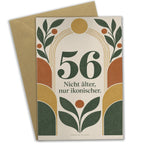 Lustige Geburtstagskarte zum 56. Geburtstag mit Zahl 56|p:2021265|h:f715e944df2ad2d866bb655468ba10b4