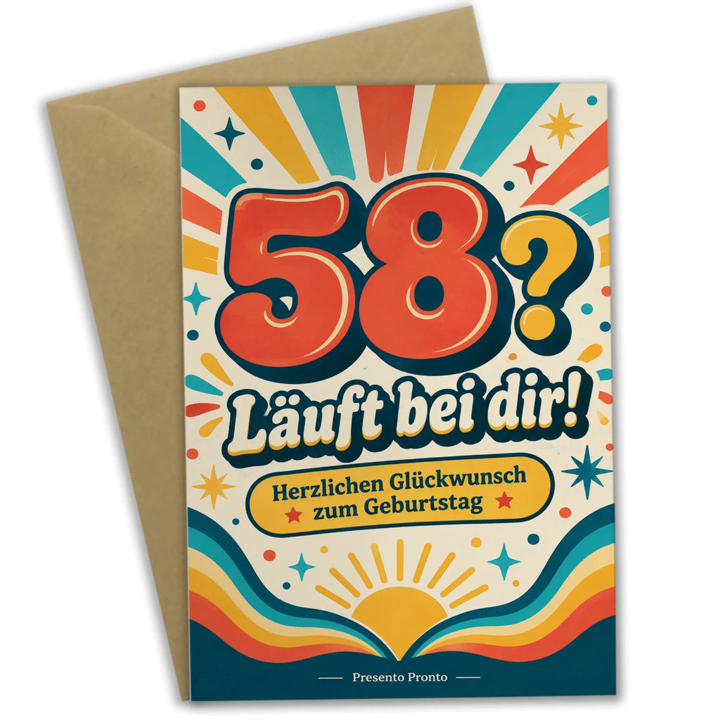 Lustige Geburtstagskarte zum 58. Geburtstag mit Zahl 58|p:2021272|h:1208b90761fc568dc55f8c58790a43b5