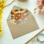 Lustige Geburtstagskarte zum 55. Geburtstag mit Retro Zahl 55|p:2021286|h:841d424a930fa427897931bee0d3909a