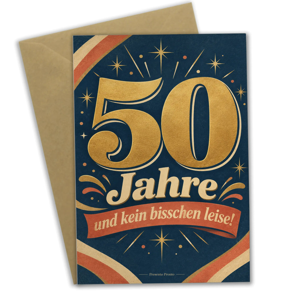 Lustige Geburtstagskarte zum 50. Geburtstag mit goldener Zahl 50|p:2021289|h:9fe0b3491978961820223884efe50302