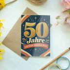 Lustige Geburtstagskarte zum 50. Geburtstag mit goldener Zahl 50|p:2021289|h:7b884464cc2ae3069f0380cf88b99907