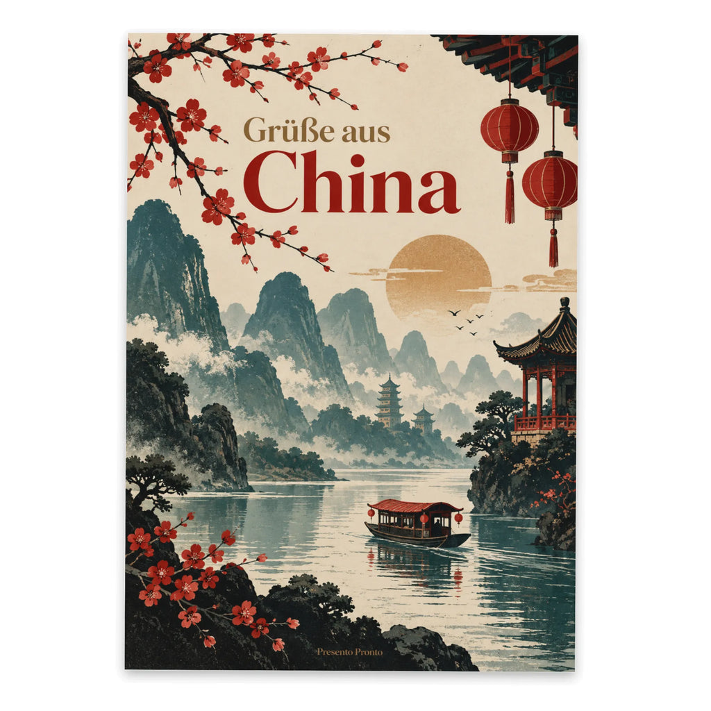 Elegante Postkarte aus China für Reisende mit Pagoden|p:2021306|h:c8b806a801bd9273d9caac155cecf4d3
