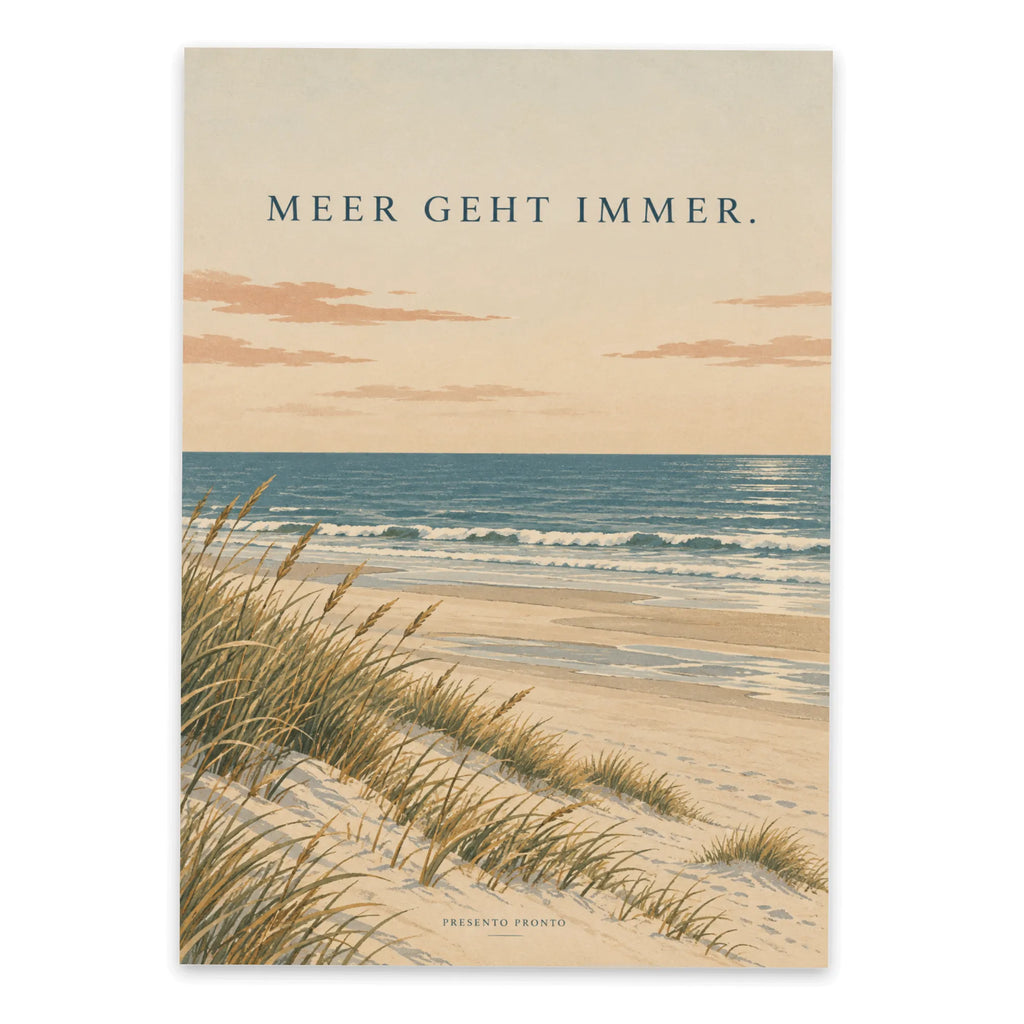 Lustige Strand Postkarte mit Dünengras für Meeresfans|p:2021313|h:629fc6525448049b6308ab17e50e695b