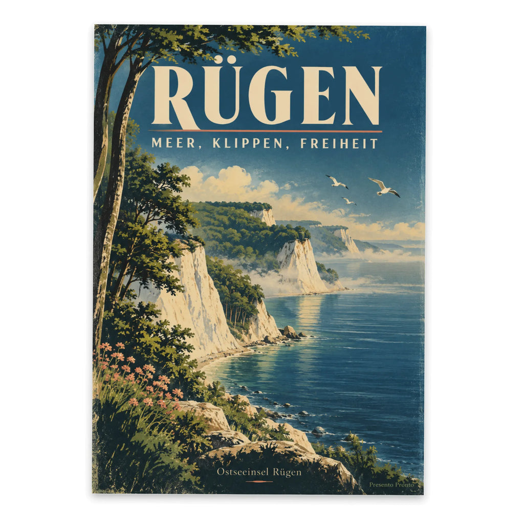 Nostalgische Urlaubspostkarte von Rügen mit Königsstuhl|p:2021325|h:9582f6bb149ccc91515dab8eae86db07