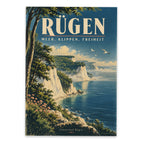 Nostalgische Urlaubspostkarte von Rügen mit Königsstuhl|p:2021325|h:9582f6bb149ccc91515dab8eae86db07