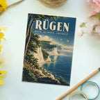 Nostalgische Urlaubspostkarte von Rügen mit Königsstuhl|p:2021325|h:728e8a0e9b3cf90ea463f1247b8dd273