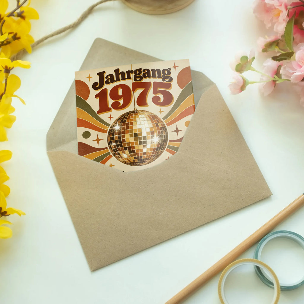 Elegante Geburtstagskarte Jahrgang 1975 zum 51. Geburtstag mit Disco-Kugel|p:2021434|h:4eeb06e70deb96efc5f2a16815f0c557