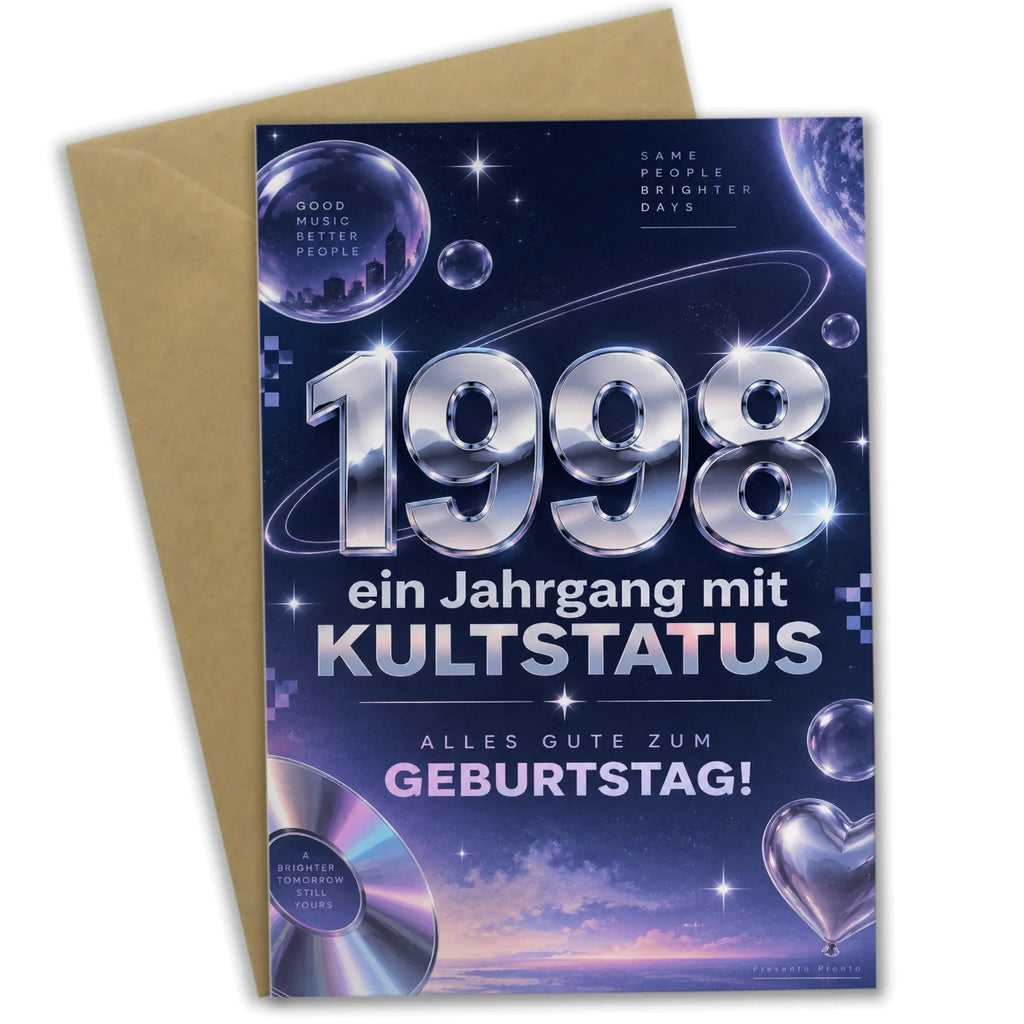 Coole Geburtstagskarte für Jahrgang 1998 mit silberner Zahl|p:2021437|h:708b532d4066fb0ce4212beca5603ff9