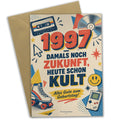 Lustige Geburtstagskarte zum 29. Geburtstag Jahrgang 1997