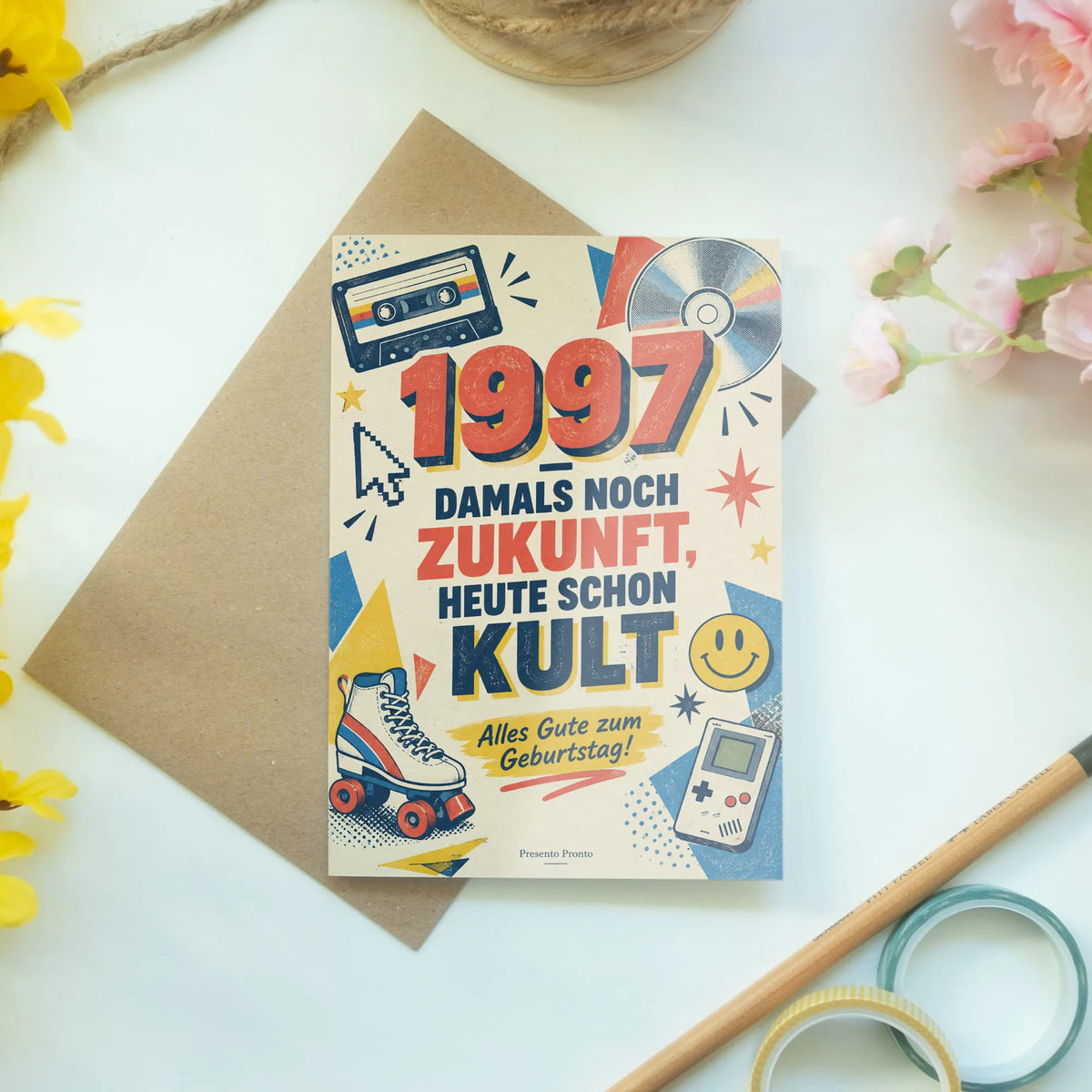 Lustige Geburtstagskarte zum 29. Geburtstag Jahrgang 1997
