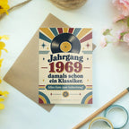 Nostalgische Geburtstagskarte für Jahrgang 1969 mit Schallplatte|p:2021450|h:02b7c69bde467ea6f45cf9623cf98a95