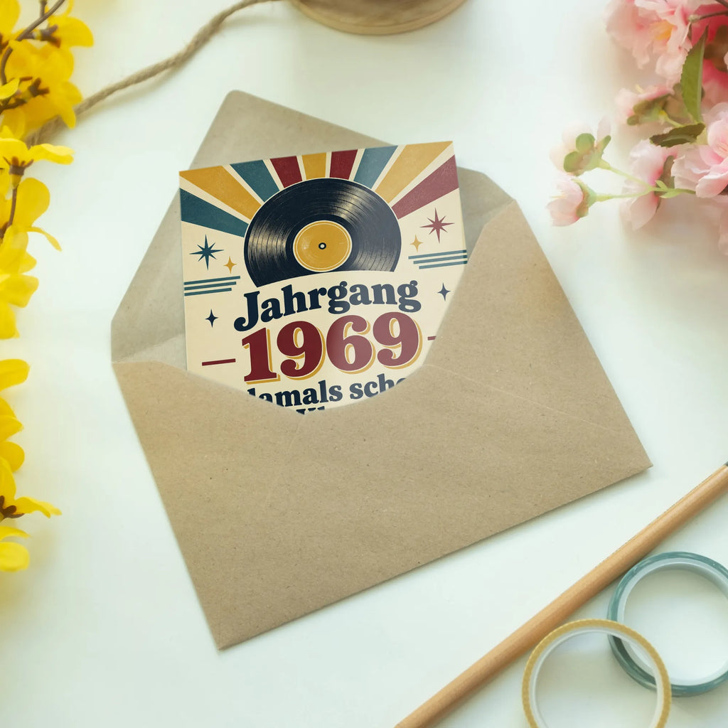 Nostalgische Geburtstagskarte für Jahrgang 1969 mit Schallplatte|p:2021450|h:9794c0d9e42649ec6eba2f3aa688e32e