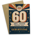 Lustige Geburtstagskarte Jahrgang 1966 zum 60. Geburtstag