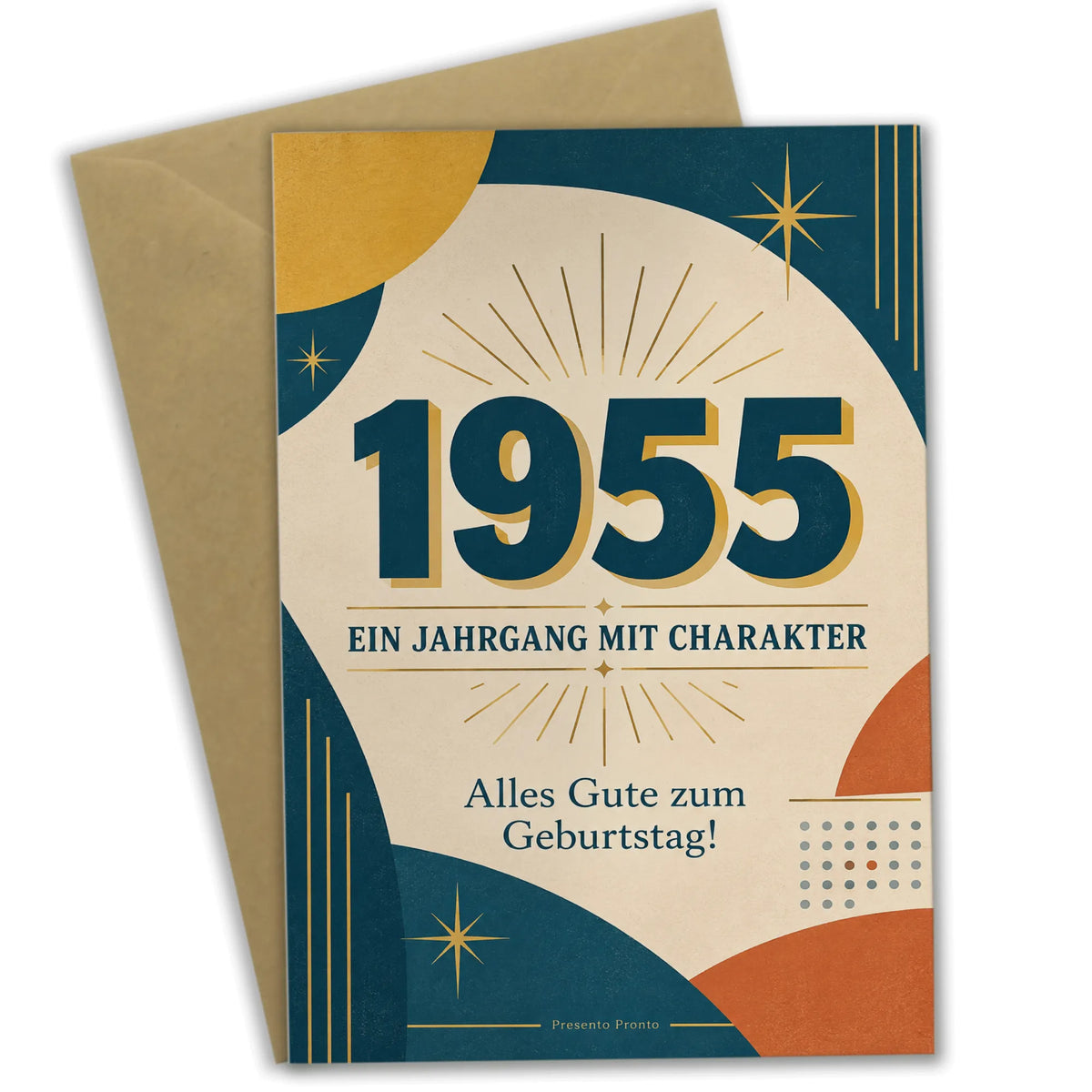 Nostalgische Geburtstagskarte für Jahrgang 1955 zum 71 Geburtstag