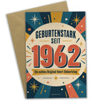 Lustige Geburtstagskarte zum Jahrgang 1962 mit großer Zahl 1962|p:2021460|h:c2ea30232e2e0e0dfe746689ecb1d8f9