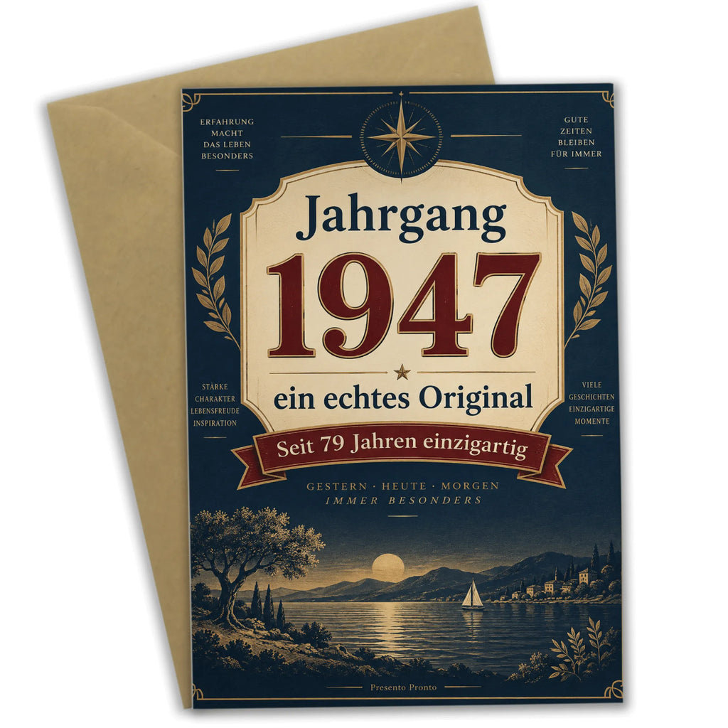 Elegante Geburtstagskarte Jahrgang 1947 zum 79. Geburtstag|p:2021462|h:4693e1ccab085ec2529ac43faedd44e5