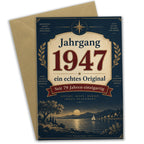 Elegante Geburtstagskarte Jahrgang 1947 zum 79. Geburtstag|p:2021462|h:4693e1ccab085ec2529ac43faedd44e5