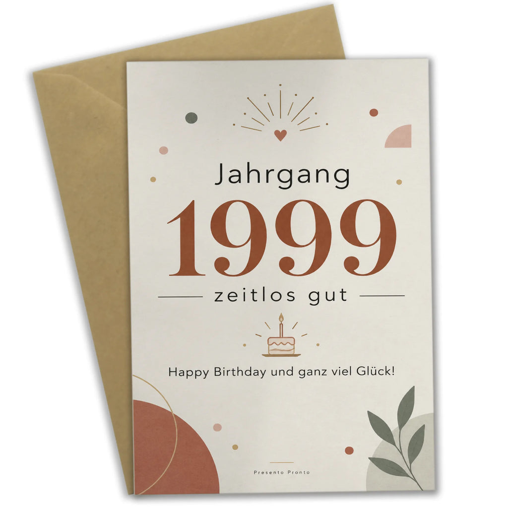 Elegante Geburtstagskarte zum 27 Geburtstag Jahrgang 1999|p:2021475|h:b5ace7338a3ebcba81a6f2e0f122bddd