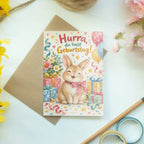 Süße Geburtstagskarte mit Hase und Konfetti|p:2021505|h:759594e7cef7007b11840b97ce6ccc3f