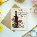 Lustige Grußkarte für Weinliebhaber mit Weinglas|p:2021523|h:3accecfe2094957aa89cfcadf10bf6cc