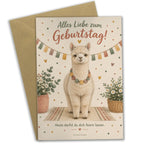 Festliche Geburtstagskarte mit Alpaka und Girlande|p:2021536|h:c39931eb0ca4c6be28dc76d028111703