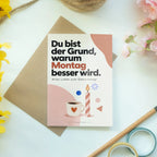 Herzliche Geburtstagskarte für Kollegin im Büro mit Kerze|p:2021573|h:9139bcc6a94fb87956dc1f360e63b3b7