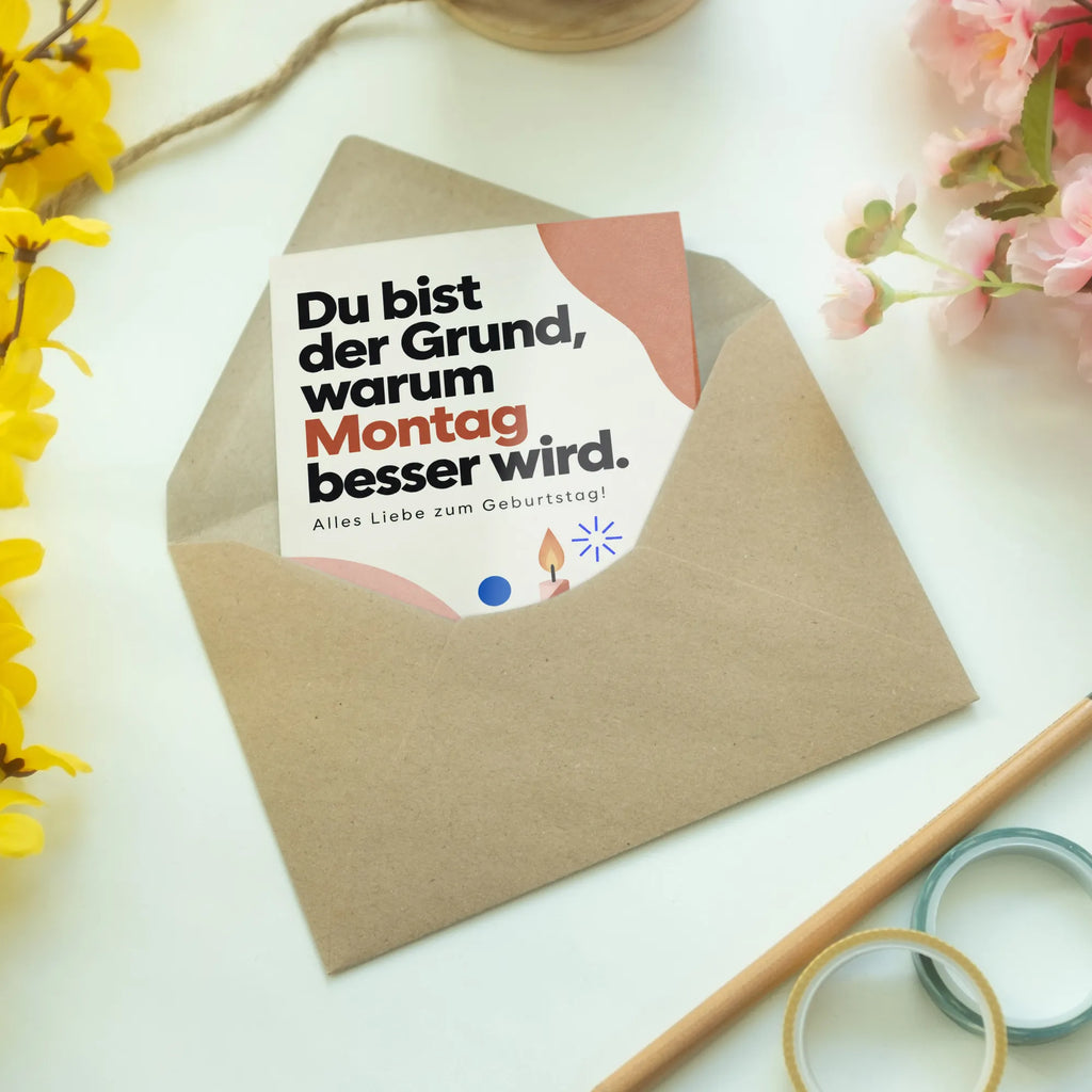 Herzliche Geburtstagskarte für Kollegin im Büro mit Kerze|p:2021573|h:146cd7377025c23e1a07e93aa8044825