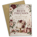Elegante Geburtstagskarte für die beste Freundin mit Wildblumen|p:2021619|h:39c7dec830da33e6af0f4d5285163c06