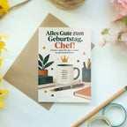 Wertschätzende Geburtstagskarte für den Chef mit Krone|p:2021653|h:a414d598e3cfc6d469a6b806966dac37