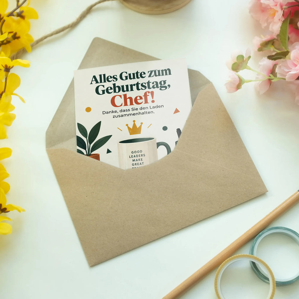 Wertschätzende Geburtstagskarte für den Chef mit Krone|p:2021653|h:533dbf41f17c5f2dd9b0c6536c2e979f