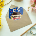 Lustige Geburtstagskarte für Kaffeefans mit To-go-Becher|p:2021707|h:a76366e823816384c5cbb46cf107eb7a