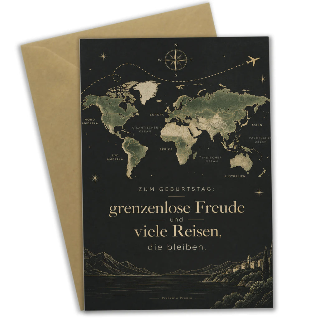 Elegante Geburtstagskarte für Reisende mit Weltkarte|p:2021717|h:d92d2ff5c1c2997acfcc0bfa2b1017a1