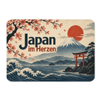 Eleganter Japan Magnet für Fans mit Fuji und Kirschblüten|p:2021732|h:bbc21bfe48be7e66b4cd796b0be38f23