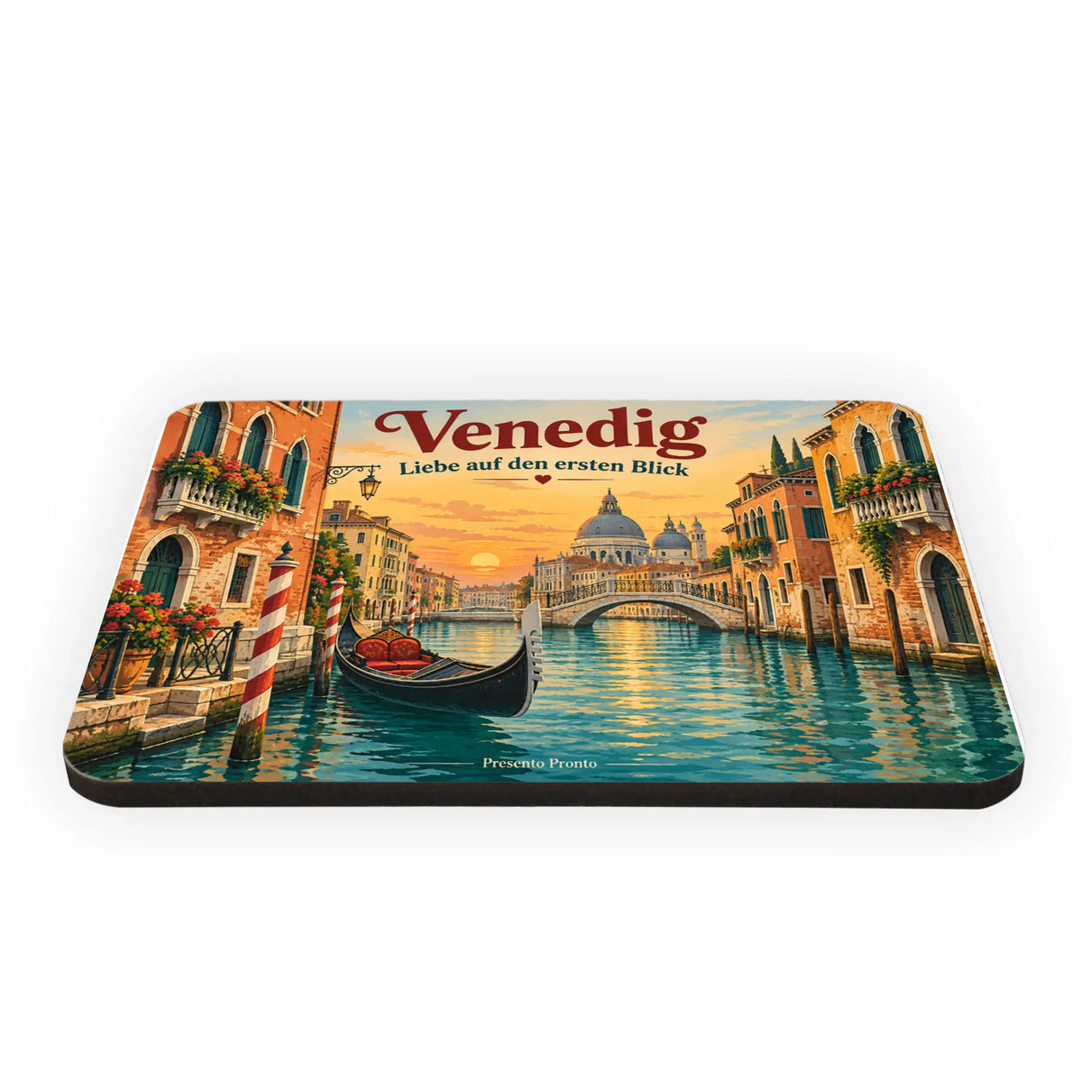 Romantischer Magnet Venedig für Verliebte mit Gondel