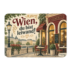 Lustiger Kühlschrankmagnet für Wien Fans mit Kaffeehaus|p:2021741|h:060fab4f521585e1069351667a250402