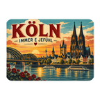 Nostalgischer Kühlschrankmagnet für Köln-Fans mit Dom|p:2021743|h:a078840cd16b877a451d24578c584c74