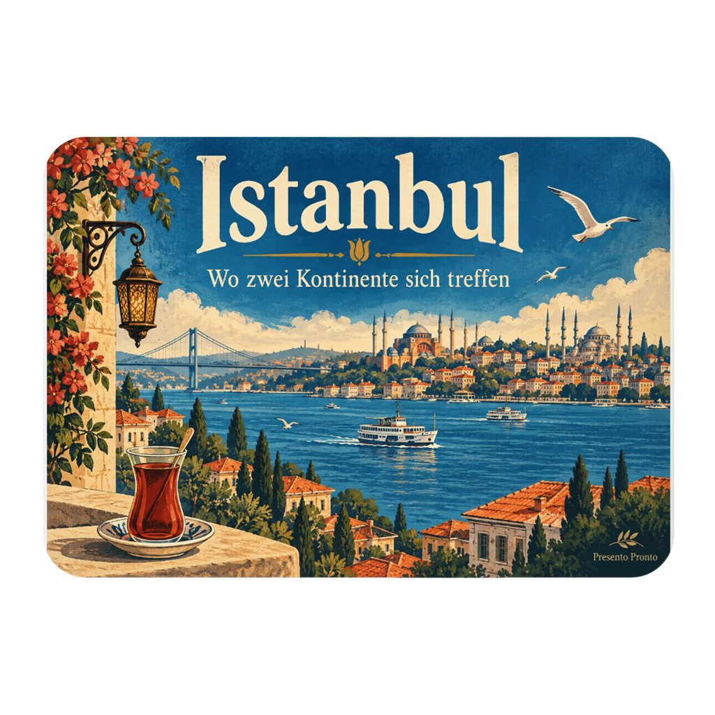 Schöner Istanbul-Magnet für Fans mit Bosporusblick|p:2021749|h:68e8b0ac0aba41601043d9111d9f51c7