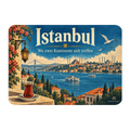 Schöner Istanbul-Magnet für Fans mit Bosporusblick