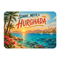 Sonniger Magnet aus Hurghada Ägypten für Urlaubsfans