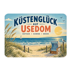 Nostalgischer Kühlschrankmagnet für Usedom Fans mit Strandkorb|p:2021769|h:568d73bb4184b20d014b844a04c1b945