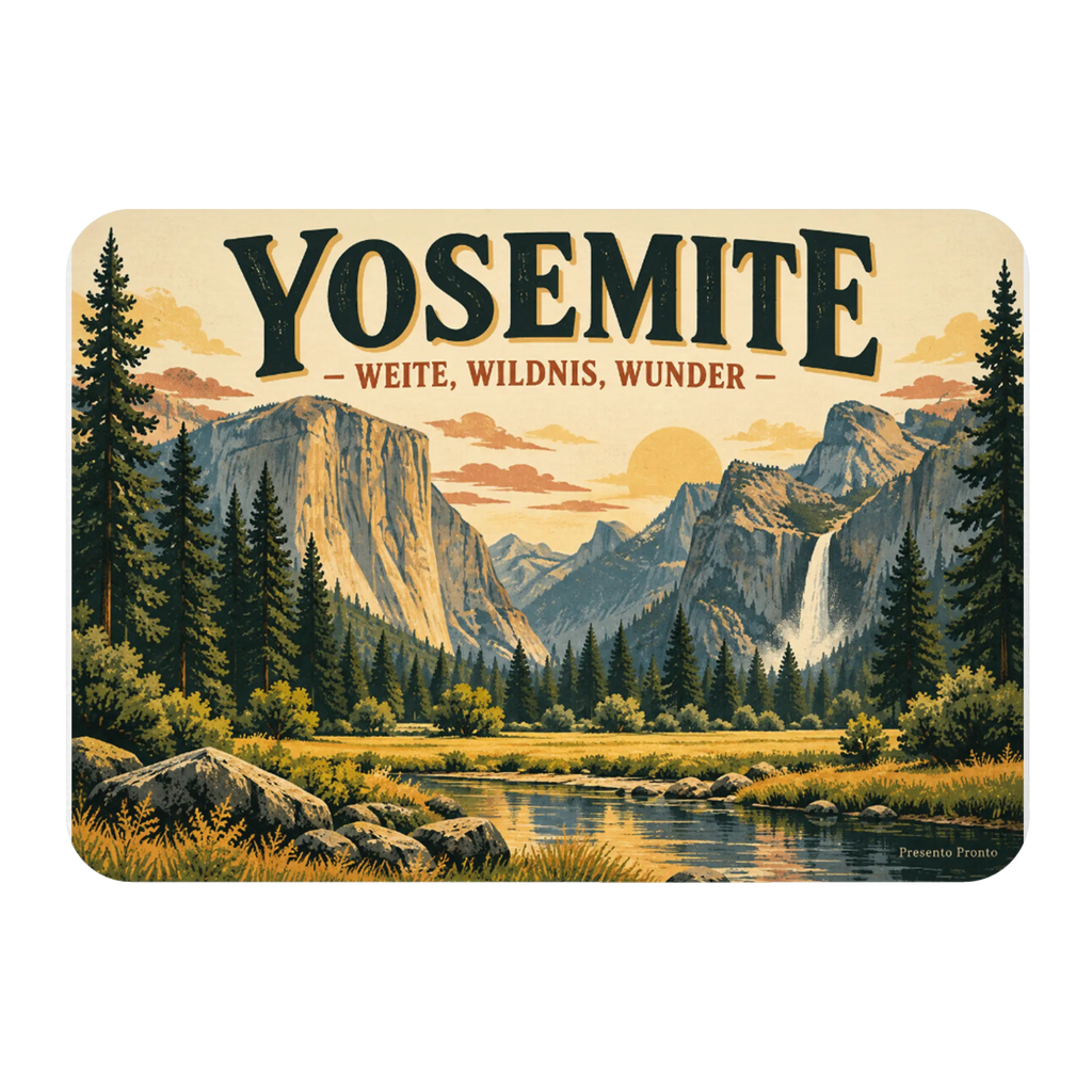 Abenteuerlicher Kühlschrankmagnet Yosemite für Naturliebhaber|p:2021770|h:d7bbb7ac463e752d8dd3d6b41281a4e3