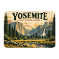Abenteuerlicher Kühlschrankmagnet Yosemite für Naturliebhaber