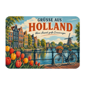 Nostalgischer Kühlschrankmagnet aus Holland für Fans mit Windmühle