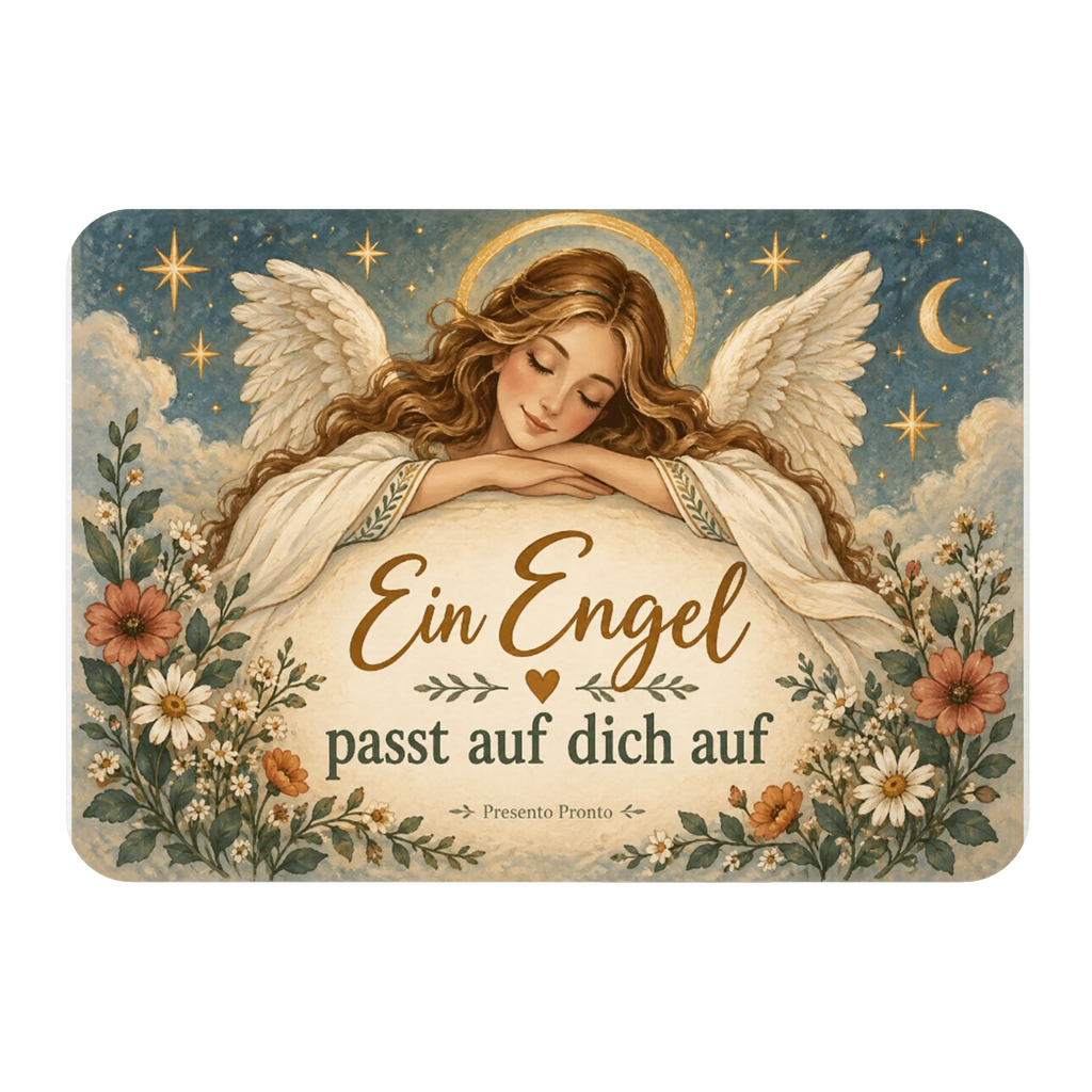 Herzlicher Kühlschrankmagnet mit Engel für liebe Menschen|p:2021780|h:21b3b8819202f3235e073d6756c74bc6